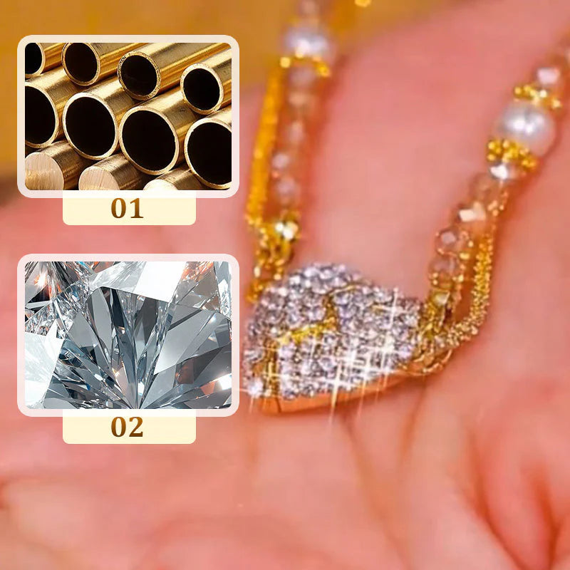 ❤️ Magnetna Ogrlica Srca – Simbol Miłości + Eleganca! 💫