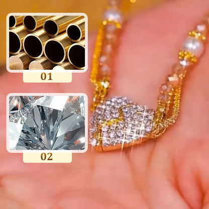 ❤️ Magnetna Ogrlica Srca – Simbol Miłości + Eleganca! 💫