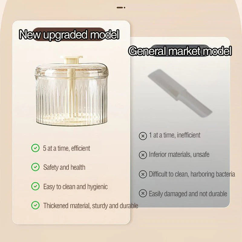 【🥩 Pripravite 5 popolnih mesnih kroglic z enim klikom】prosojni aparat za mesne kroglice