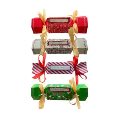 【🎁 Ustvarite toplo praznično vzdušje za družino in prijatelje】Božične škatle presenečenj s sladkarijami - hranilniki za gotovino