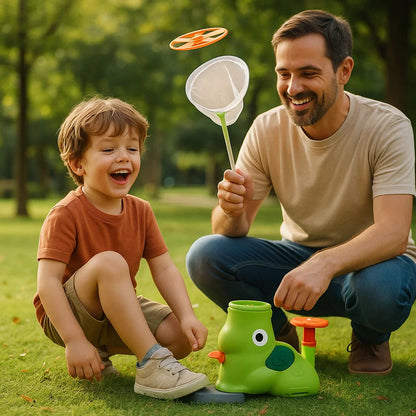 🌟Elastični leteči krožnik – Zabawa + Razvoj + Bezpieczeństwo! 🐘