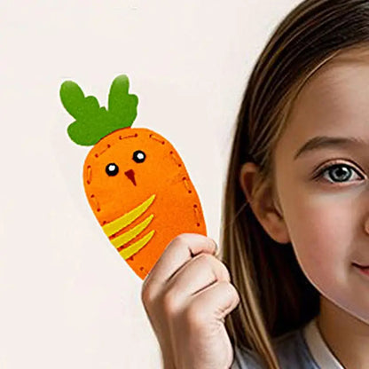 🎨 Otroški komplet za šivanje – varen, ustvarjalen, za razvoj malih mojstrov!