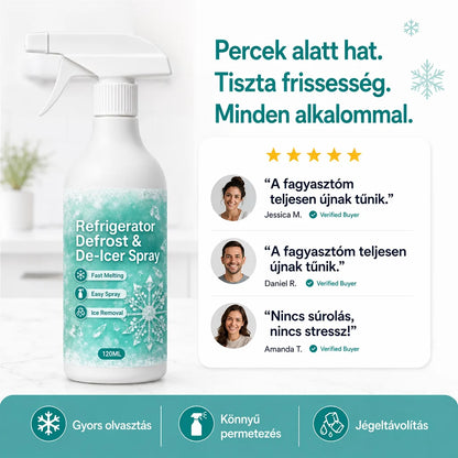 💨 Spray za hitro odmrzovanje hladilnika! ✨
