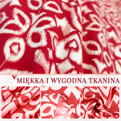 ✨Nova cvetlična obleka z V-izrezom za prosti čas