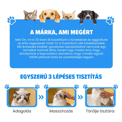 🐱 Jemná dezodorizačná pena na rastlinnej báze pre domáce zvieratá