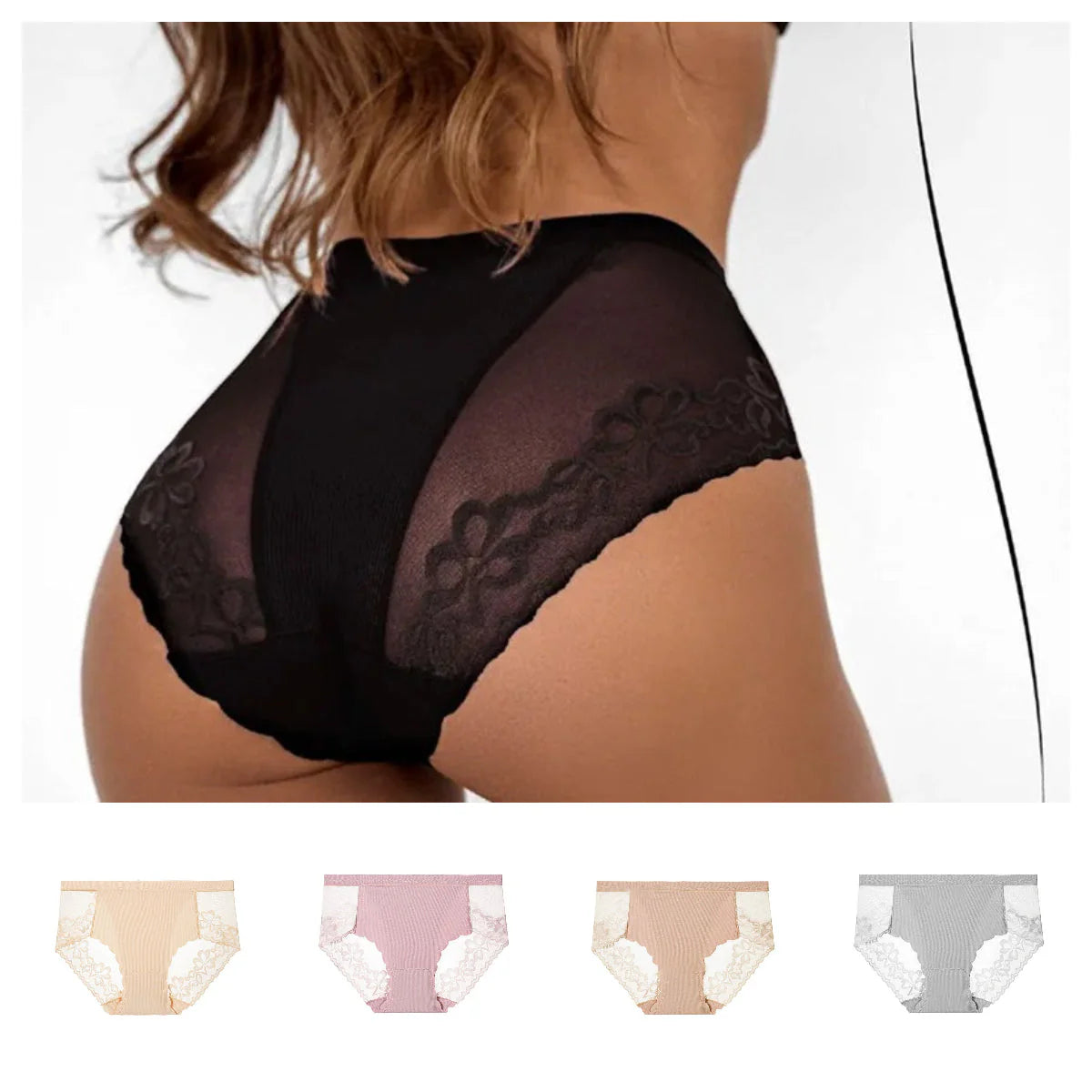 【🔥Kupite 1 dobite 2 gratis🔥】Seksi bikini z mrežastim vzorcem in cvetličnim vzorcem za ženske