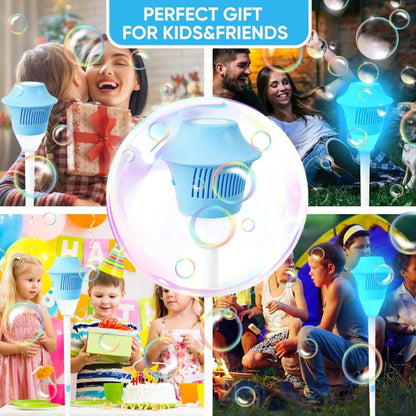 🫧 Svetlobni Bubble Maker z Glasbo – barvni mehurčki za vsako zabavo! 🪩