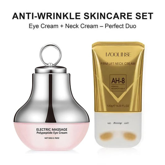 Komplet za nego vratu in oči – zateguje, zgladi in navlaži ✨ Vsestranska vlažilna nega za občutljivo kožo ?