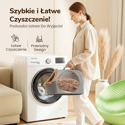 🌟 Zimska postelja za hišne ljubljenčke – toplo, mehko in enostavno za čiščenje! 🐱🐶