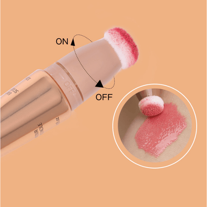 🥰Dvojna čopiča za konturiranje in čopiča za poudarjanje rdečila za lica