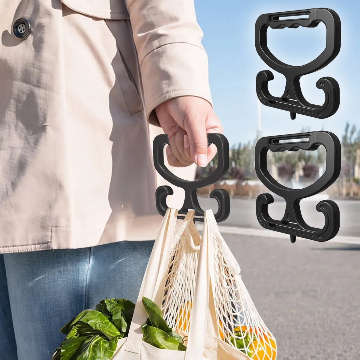 【🔥Kupite enega dobite enega gratis!🔥 】Ročaj nakupovalne vrečke – Konec bolečih prstov!