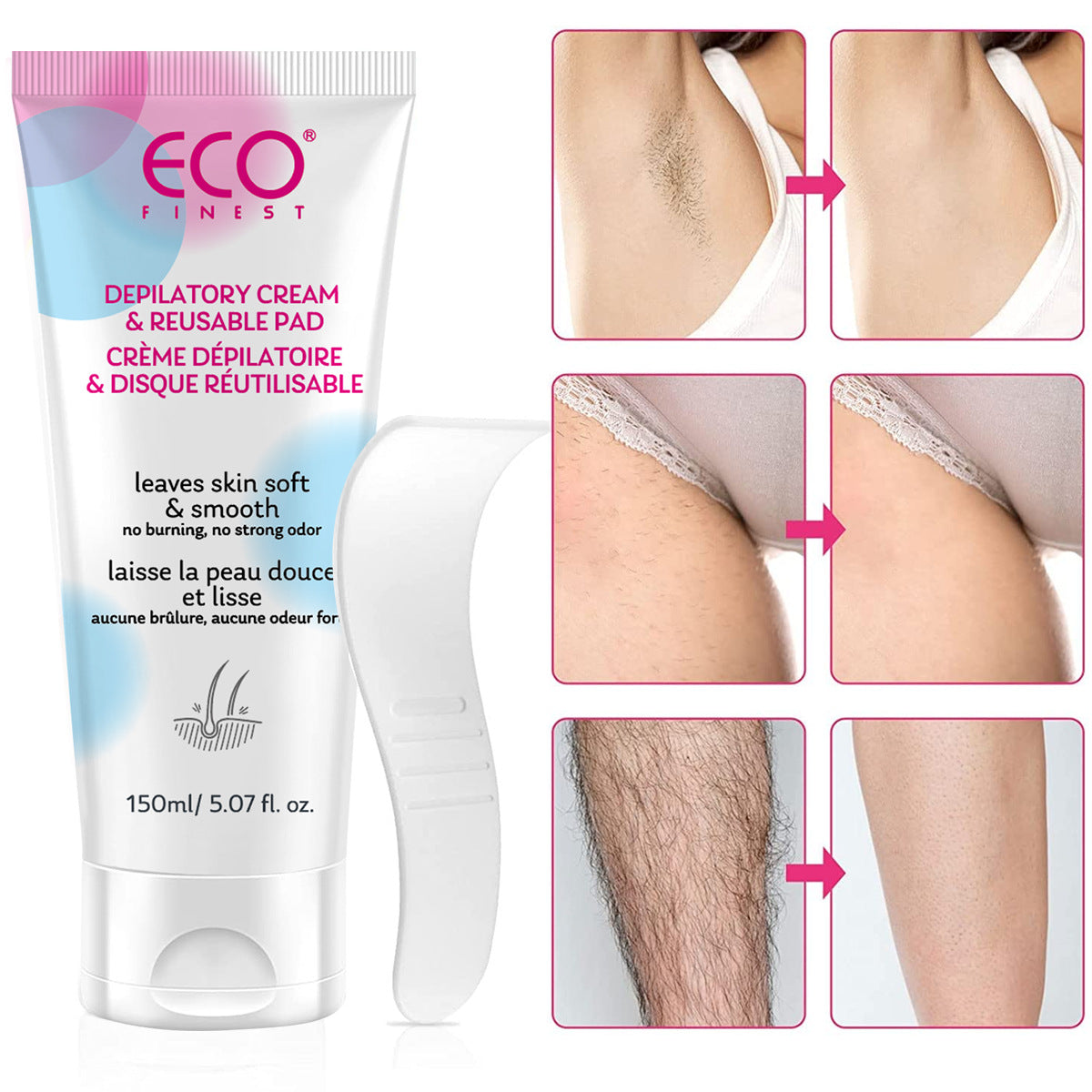 【🎁Kupite 1, dobite 1】Vsestranska, aromatična krema za odstranjevanje dlak z blago formulo