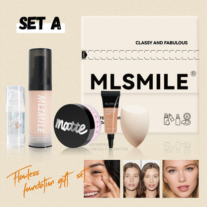 💥Kupite 1 tekoči puder in dobite 1 gratis!✨Mat puder v prahu za nadzor nad oljnatostjo in vlaženje korekcijske podlage