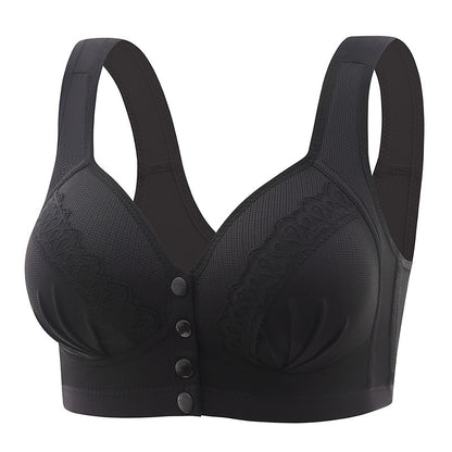 🤩Drugi izdelek -40%🤩Bombažni modrček z zapenjanjem spredaj, zračen in prijazen do kože 【1+1 brezplačno】