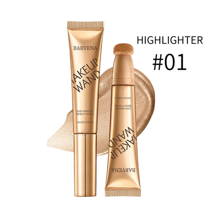 🥰Dvojna čopiča za konturiranje in čopiča za poudarjanje rdečila za lica