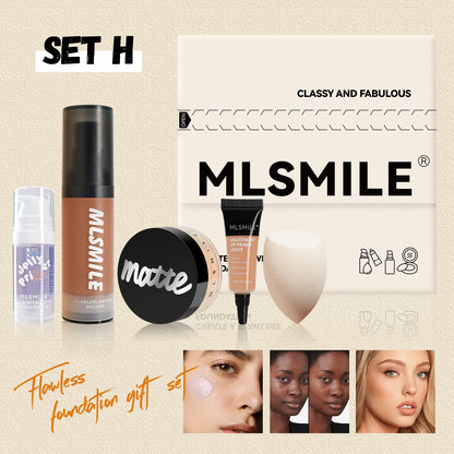 💥Kupite 1 tekoči puder in dobite 1 gratis!✨Mat puder v prahu za nadzor nad oljnatostjo in vlaženje korekcijske podlage