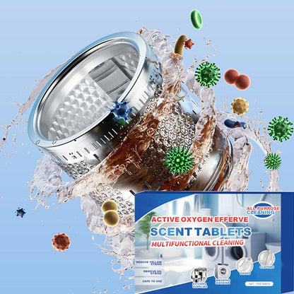 【🎁Več ko kupite, več popustov dobite】Univerzalne šumeče čistilne tablete z aktivnim kisikom