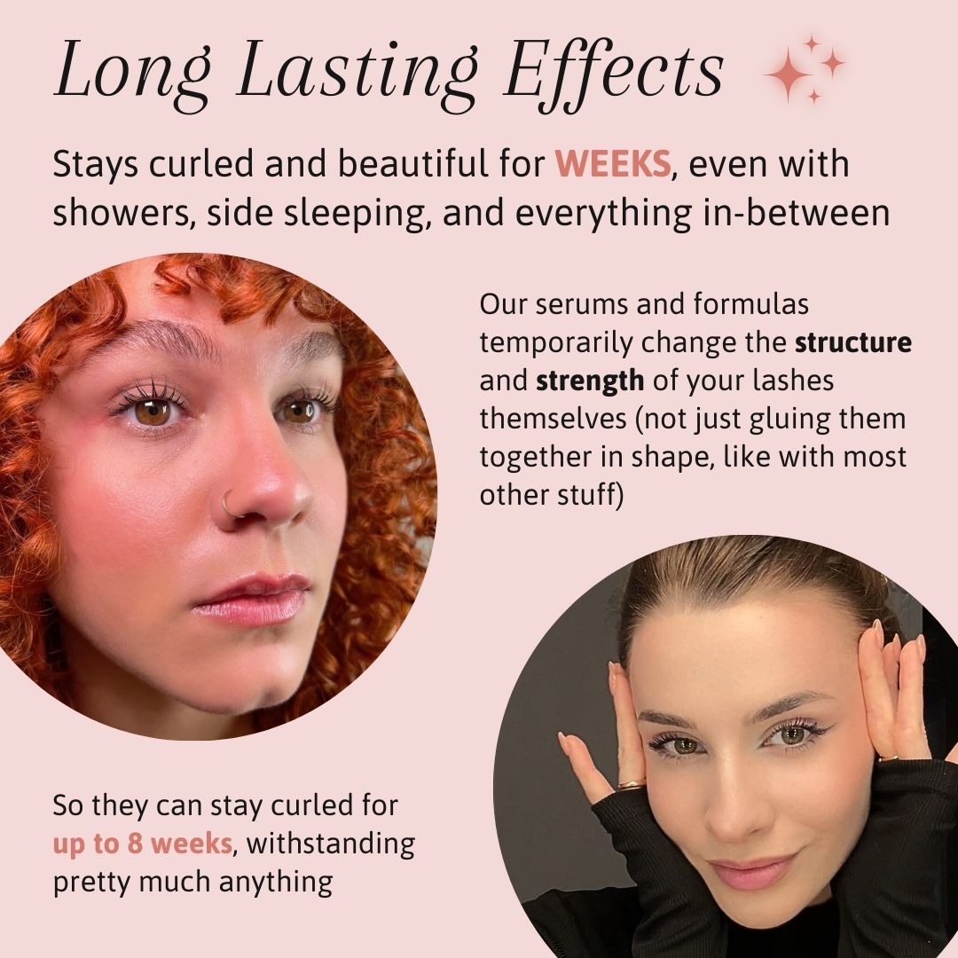 🔥Luxe Lashlift Set – brez salonov, brez maskare, dvignjene trepalnice do 2 mesecev!