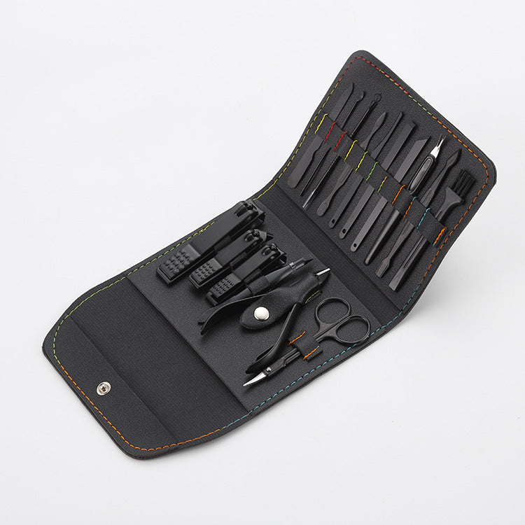 【💅 Ni treba iti v salon, lahko si privoščite razvajanje kar doma!】Komplet za nego nohtov 16 kosov (10 barv)