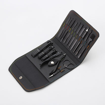 【💅 Ni treba iti v salon, lahko si privoščite razvajanje kar doma!】Komplet za nego nohtov 16 kosov (10 barv)