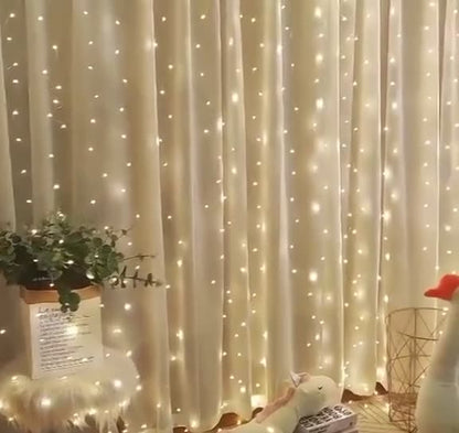 【💡Doda čar vsakemu notranjemu prostoru!】Luči za zavese