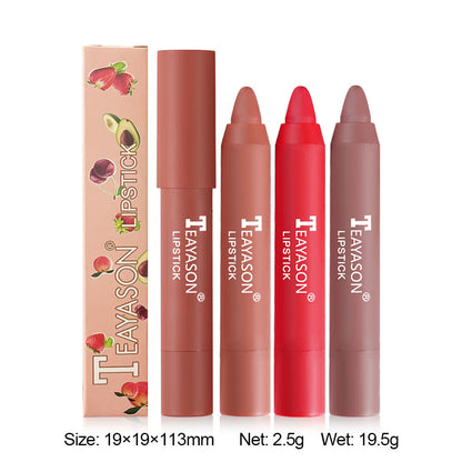 【🔥Drugi kos brezplačen】Matte finish, color-rich, moisturizing lip gloss with easy application