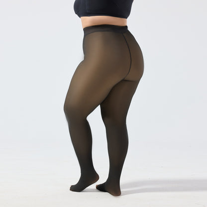 ❄️☃️Ženske termo pajkice s flis podlogo – mehke, raztegljive in oprijete | Tople, zračne in popolne za vsako obleko