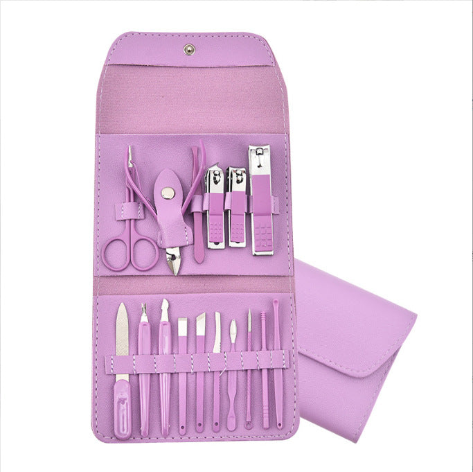 【💅 Ni treba iti v salon, lahko si privoščite razvajanje kar doma!】Komplet za nego nohtov 16 kosov (10 barv)