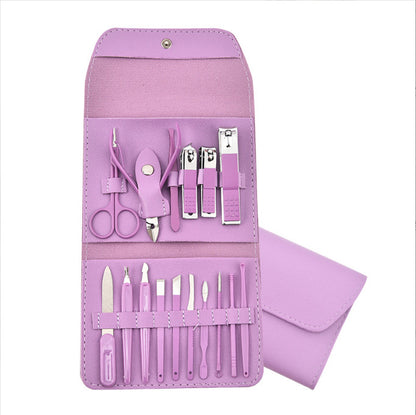 【💅 Ni treba iti v salon, lahko si privoščite razvajanje kar doma!】Komplet za nego nohtov 16 kosov (10 barv)