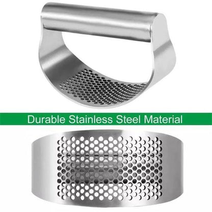 【🧄 Z lahkoto zdrobite česen ali ingver】Stiskalnik za česen iz nerjavečega jekla