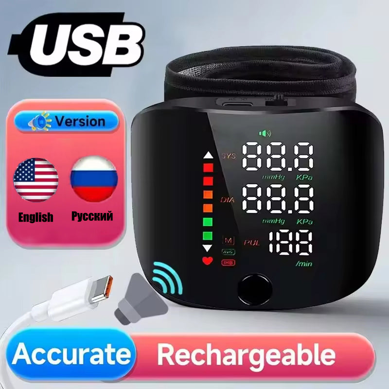 🩺 Elektronski Merilnik Krvnega Tlaka Na Zapestju – Natančnost In Prakticnost Za Vaše Zdravje! 💉