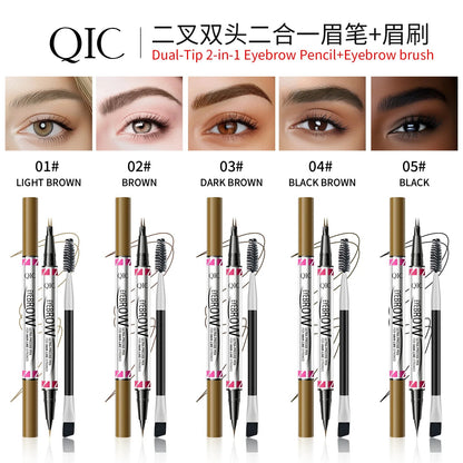 Črtalo za oči in maskara 2 v 1