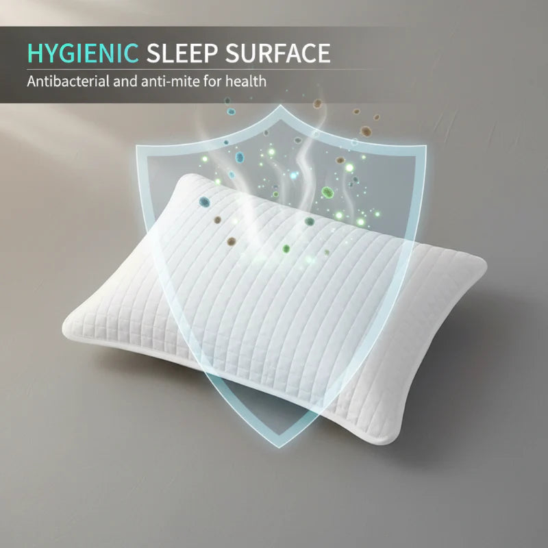 🌟 Prešita prevleka za vzglavnik – trojna zaščita, antibakterijska in enostavna za nego! 😴