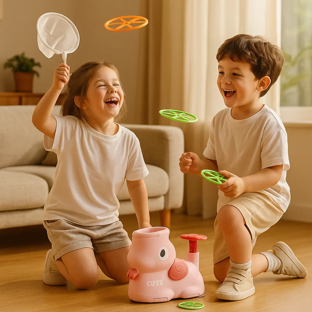 🌟Elastični leteči krožnik – Zabawa + Razvoj + Bezpieczeństwo! 🐘