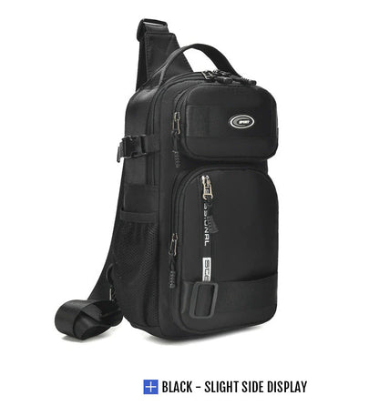 【💪🏻Najboljši pomočnik, ko greste ven】Nastavljiva torba za čez prsi iz blaga Oxford