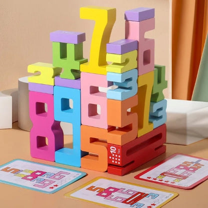 🔢 Leseni Montessori kocki s številkami – učenje skozi igro! ✨