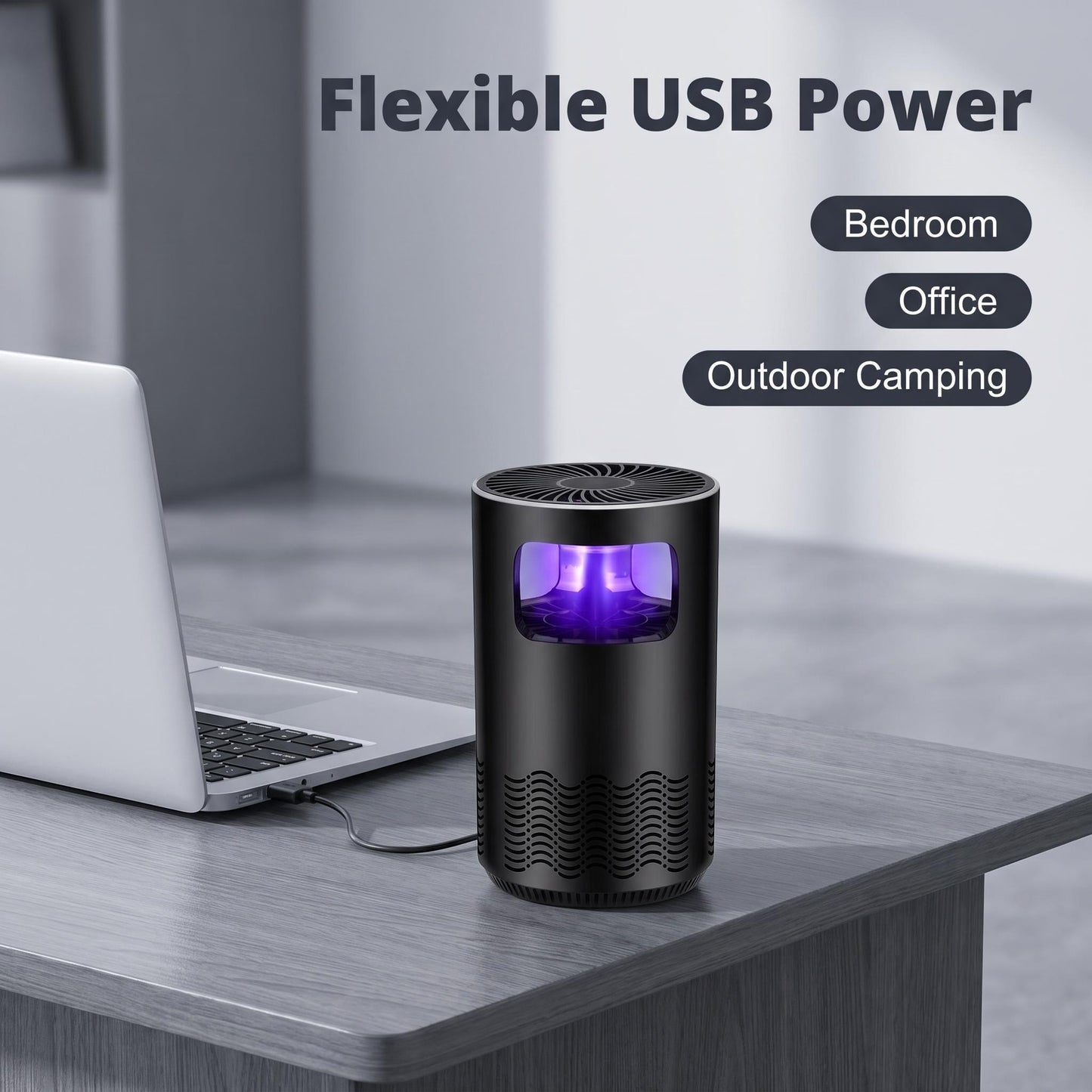 💡 USB lampa proti komarjem – mirnejše noči! ✨