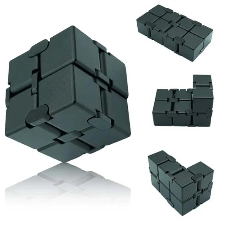 🔄 Neskončna kocka za lajšanje stresa – 360° vrtenje, sprostitev na vsakem koraku! 🧩