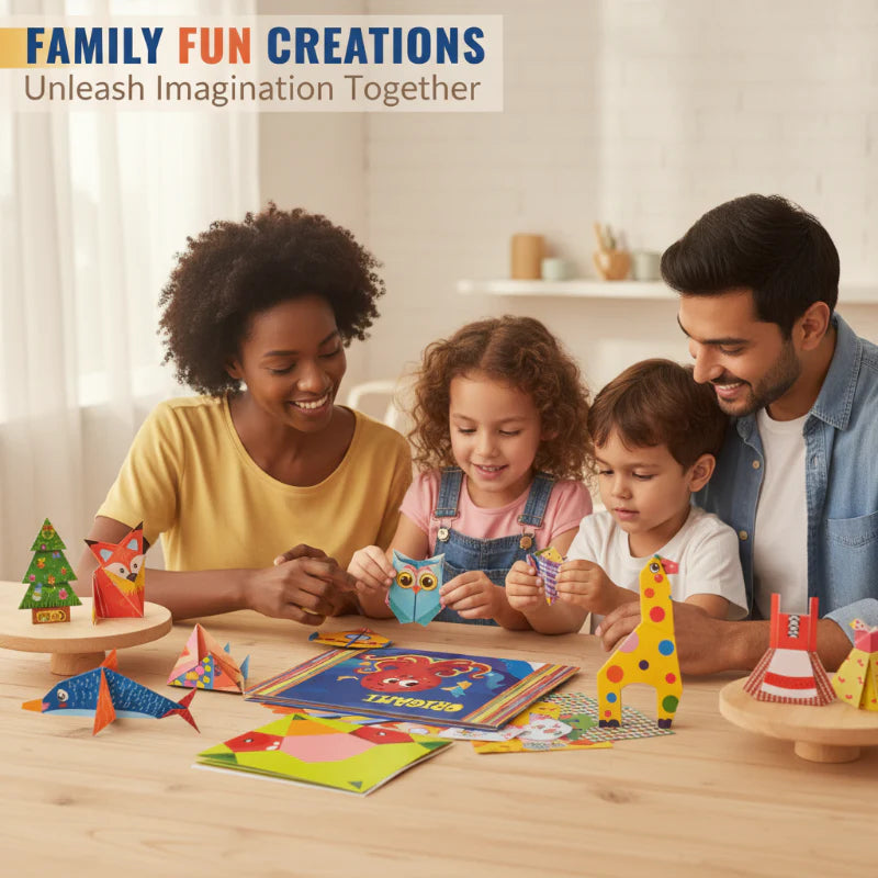 🌟 Otroška izobraževalna DIY origami obrt – ustvarjalna igra za otroke, razvija spretnosti in prinaša družinsko zabavo! 🎉