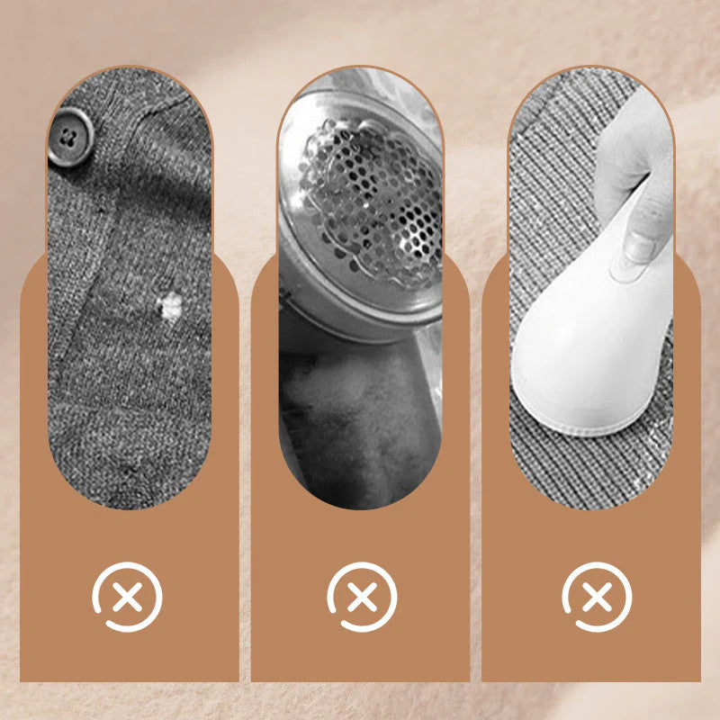 【⏰Časovno omejena polovična cena】Digitalni odstranjevalec vlaken s tkaninami s 3 hitrostmi