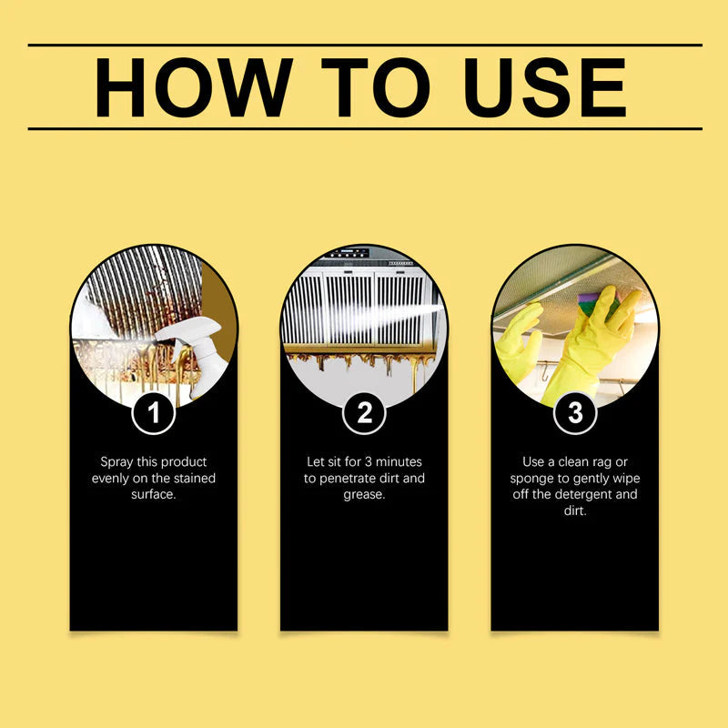 【🎁Kupite 1  dobite 1】Močan čistilni sprej za kuhinjo