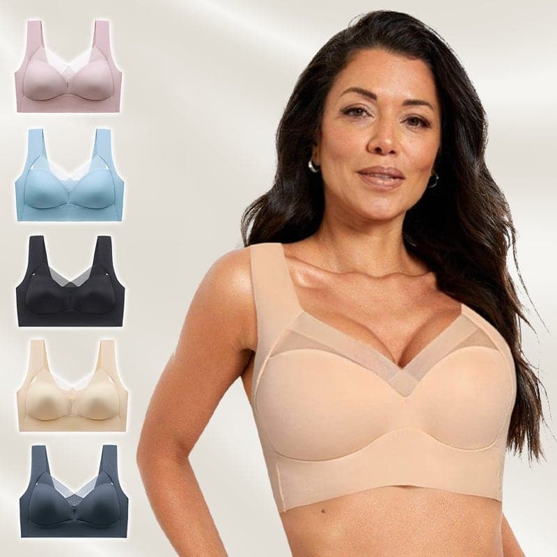 👙 Seksi brezžični push-up modrc – Udobje & naraven dvig ves dan! ✨🔥1+1  (2 kosa)🔥