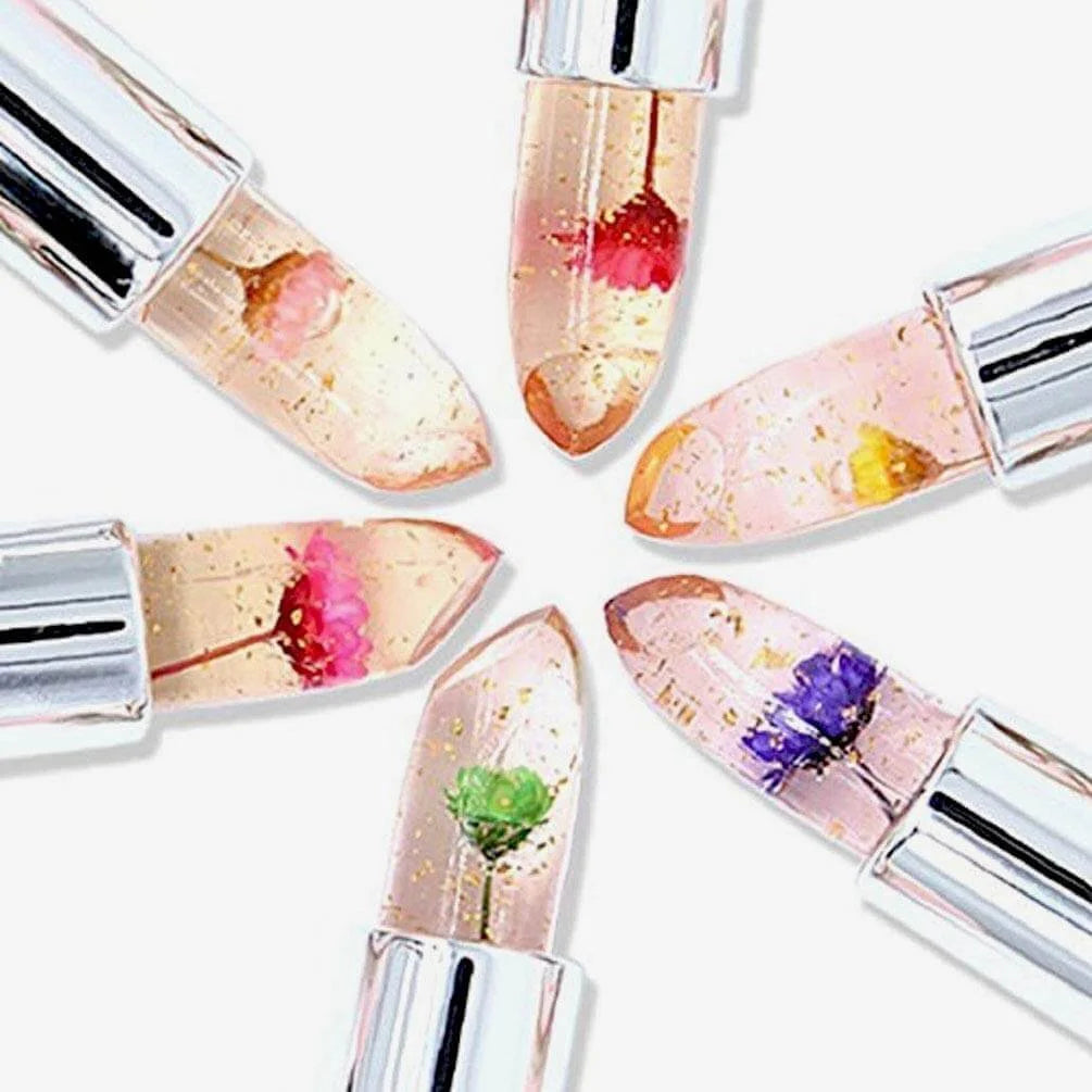 Šminka za ustnice Crystal Jelly Flower, ki spreminja barvo