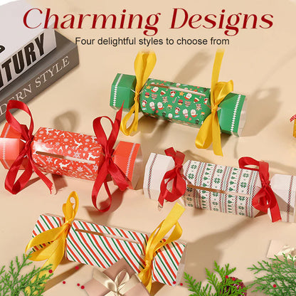 【🎁 Ustvarite toplo praznično vzdušje za družino in prijatelje】Božične škatle presenečenj s sladkarijami - hranilniki za gotovino