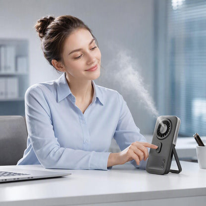 💧 Ventilator z meglo – osvežitev na dosegu roke! ✨