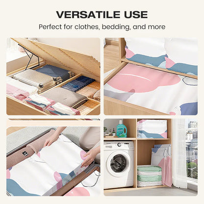 🧳 Kompresijske vrečke brez črpalke – vakuumsko shranjevanje 🛏️