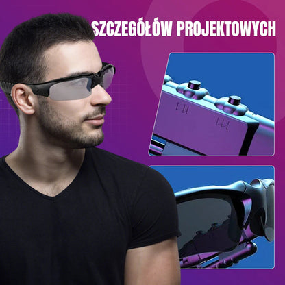 2025 Brezžična Bluetooth polarizirana športna očala