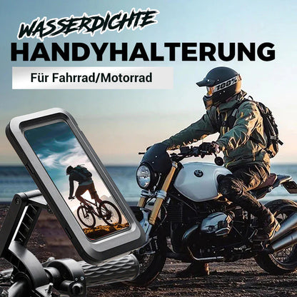 【🚲 Je odlična izbira za navigacijo, fotografiranje ali snemanje videoposnetkov med potovanjem!】Univerzalno vodoodporno držalo za mobilni telefon za kolesa in motorna kolesa