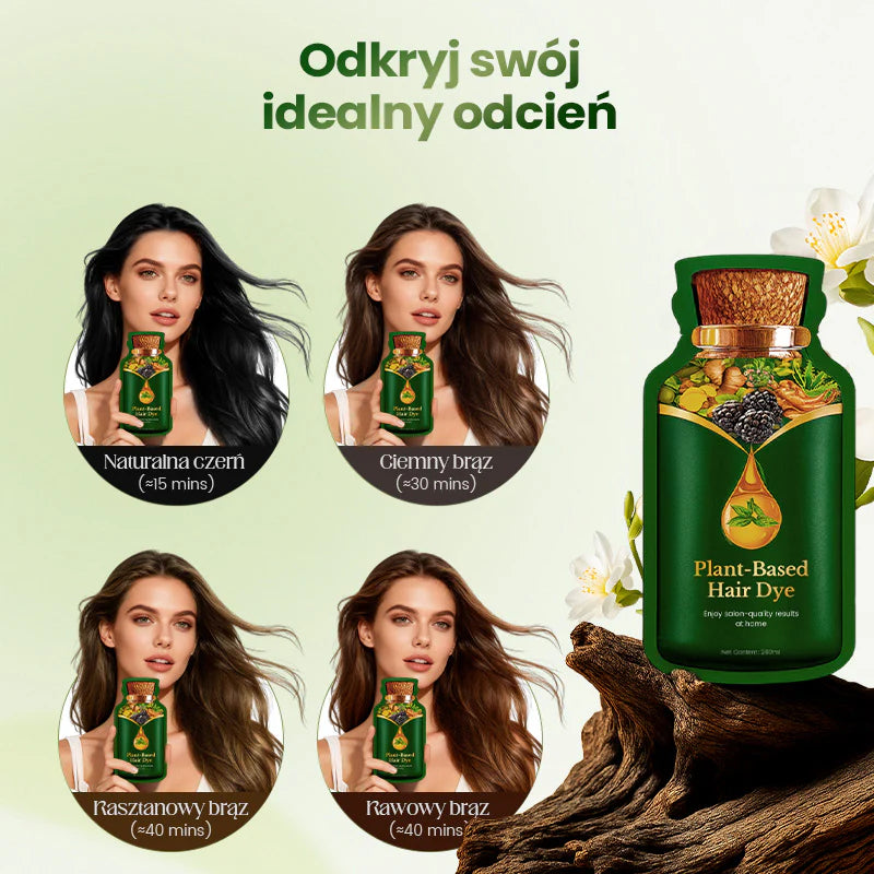 😍Nežna barva za lase na rastlinski osnovi- salonski učinek v domu! ! ✨