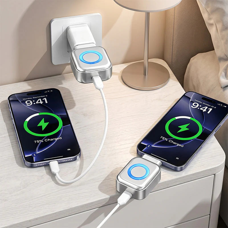 🛡️⚡Gyors töltő adapter automatikus kikapcsolással